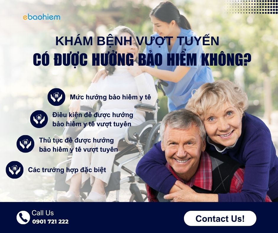 Khám bệnh vượt tuyến có được hưởng bảo hiểm không