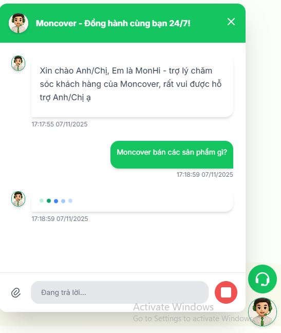 Moncover ra mắt trợ lý bảo hiểm thông minh MonHi: Bước tiến trong chuyển đổi số