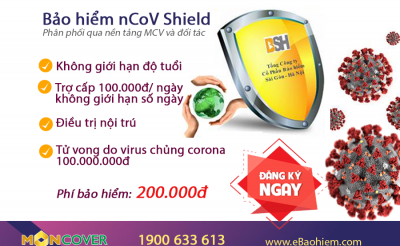 Bảo hiểm nCov SHIELD của bảo hiểm BSH