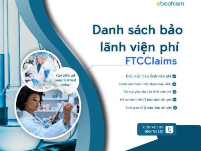 Danh sách bảo lãnh viện phí FTCClaims