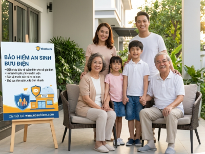 Bảo hiểm An sinh Bưu điện – Giải pháp bảo vệ toàn diện cho cả gia đình
